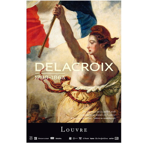 DELACROIX (1798-1863) s’expose au musée du Louvre