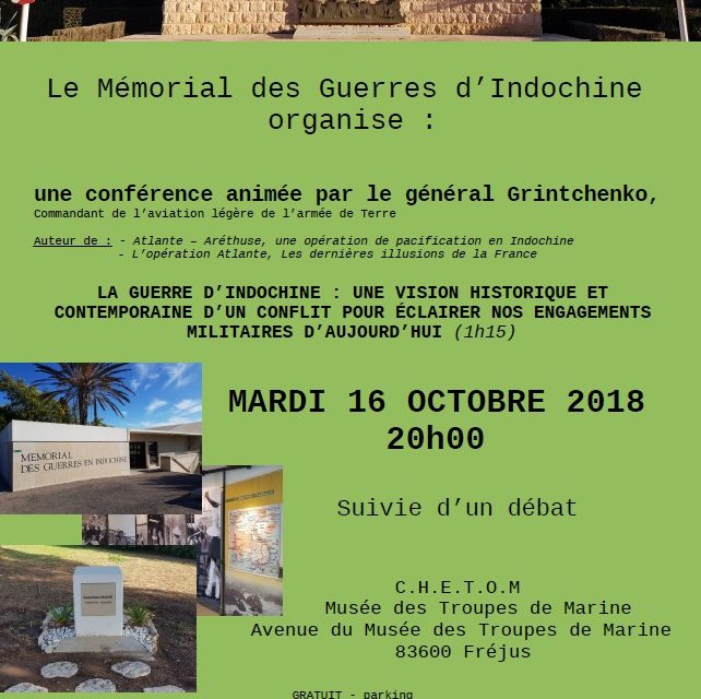 LA GUERRE D’INDOCHINE : UNE VISION HISTORIQUE ET CONTEMPORAINE D’UN CONFLIT POUR ÉCLAIRER NOS ENGAGEMENTS MILITAIRES D’AUJOURD’HUI