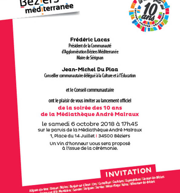 Le Dixieme Anniversaire De La Mediatheque Andre Malraux De Beziers Les Clionautes Le Dixieme Anniversaire De La Mediatheque Andre Malraux De Beziers Les Clionautes