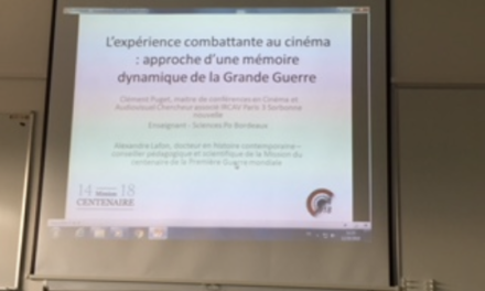 L’expérience combattante au cinéma : approche d’une mémoire dynamique de la Grande Guerre