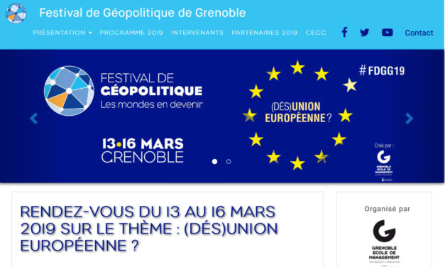 Festival de Géopolitique de Grenoble 2019