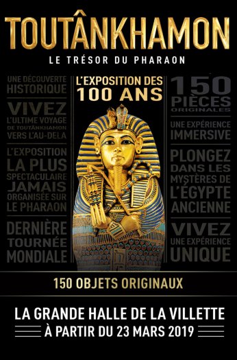 Exposition : Toutânkhamon – Le Trésor du Pharaon