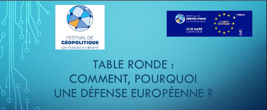 Comment, pourquoi une défense européenne ?