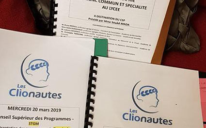 Les Clionautes au conseil supérieur des programmes ce 20 mars