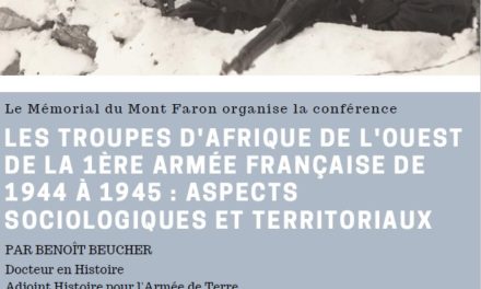 Image illustrant l'article affiche_faron_troupes_afrique de Les Clionautes
