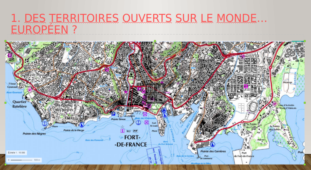 Enseigner les Caraïbes françaises avec les cartes topographiques - Les ...