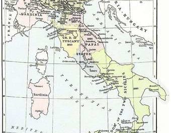 Image illustrant l'article 800px-Italy_unification_1815_1870 de Les Clionautes