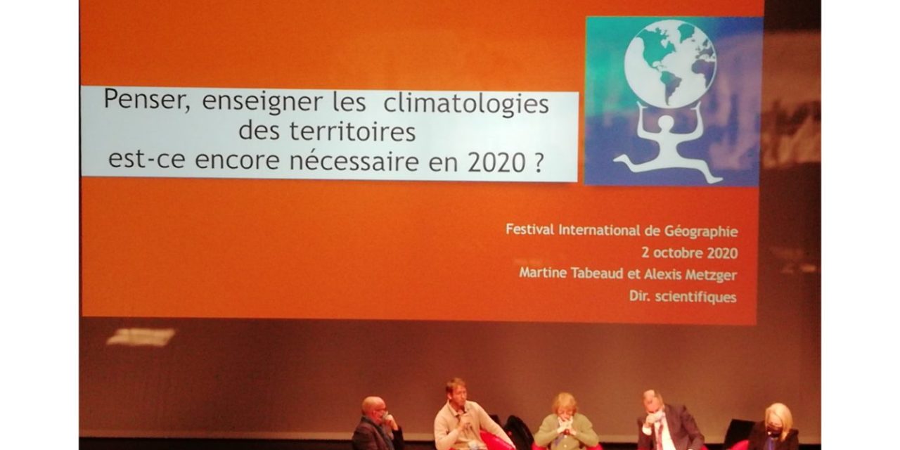 Table ronde inaugurale du FIG 2020 – Climat(s)