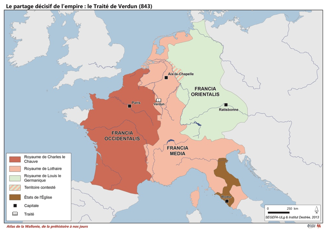 L'État au Moyen Age: un territoire
