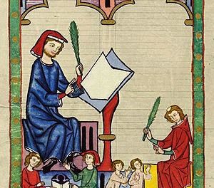 Image illustrant l'article Codex manesse éducation antique de Les Clionautes