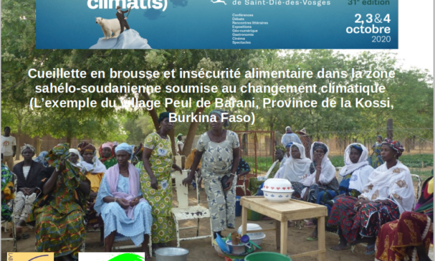 Changements climatiques et alimentation au Sahel