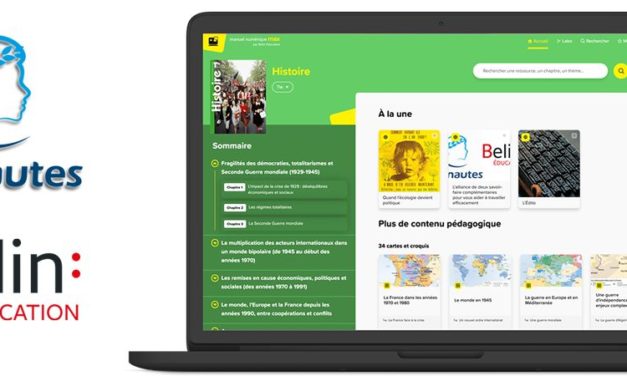 BELIN Education associés aux Clionautes pour le manuel numérique MAX