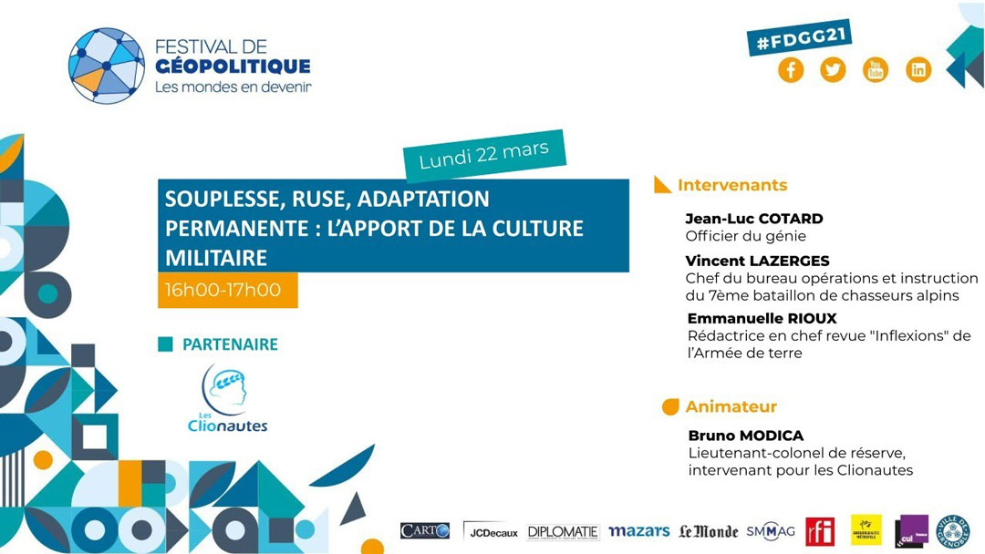 Souplesse, ruse, adaptation permanente : l’apport de la culture militaire