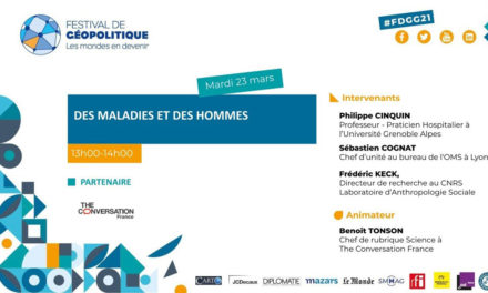 Conférence Des maladies et des hommes