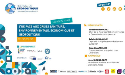 Conférence L'Union européenne face aux crises sanitaire, environnementale économique et géopolitique