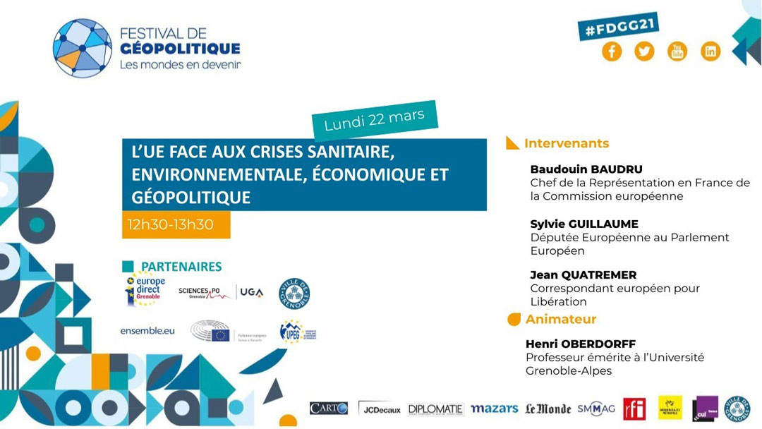 L’Union européenne face aux crises sanitaire, environnementale économique et géopolitique