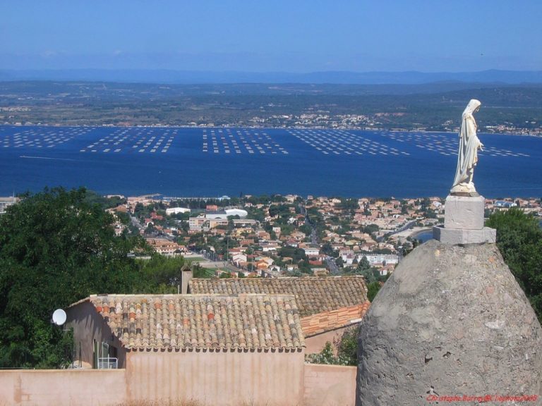 Vue depuis le Mont-Saint-Clair à Sète