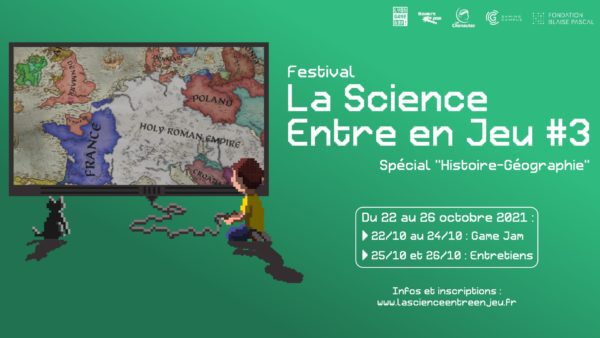 Bannière festival la science entre en jeu