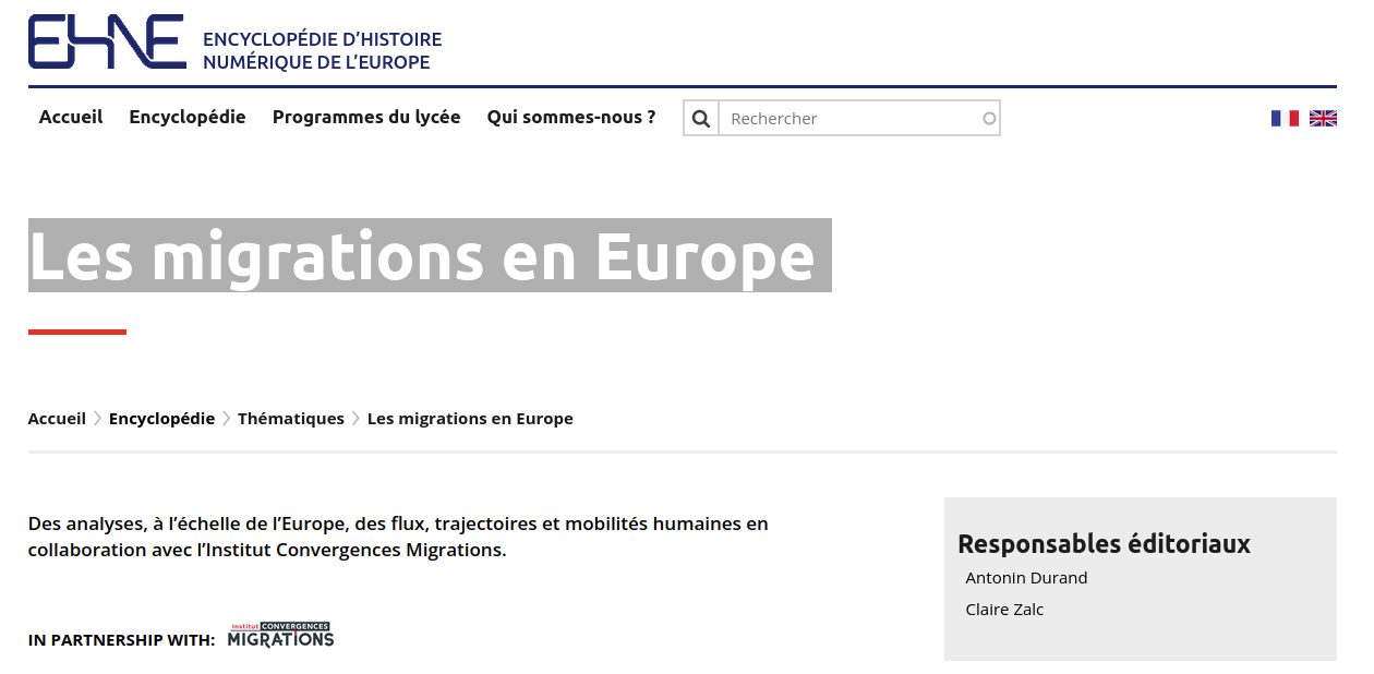 Circuits migratoires et filières professionnelles de l’esclavage au XXe siècle