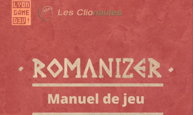 Romanizer, le manuel du jeu est disponible !