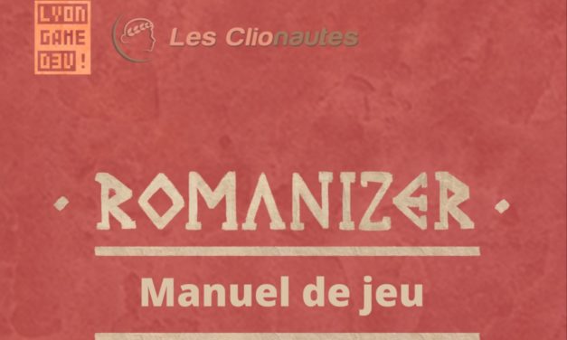 Romanizer, le manuel du jeu est disponible !