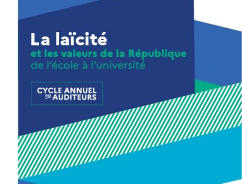 La laïcité et les valeurs de la République, de l’école à l’université