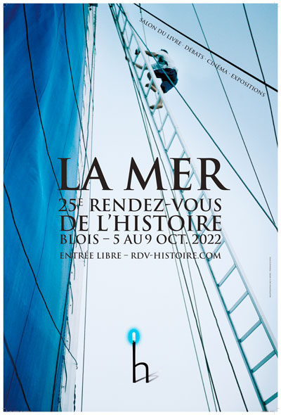 Affiche rendez-vous de l'histoire de blois 2022