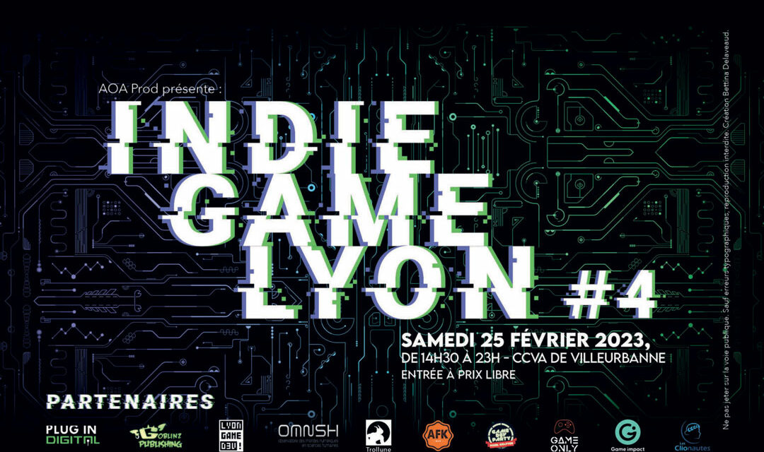 Les Clionautes partenaires du 4e salon Indie Game Lyon