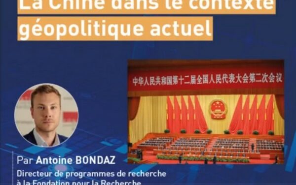 La Chine dans le contexte géopolitique actuel