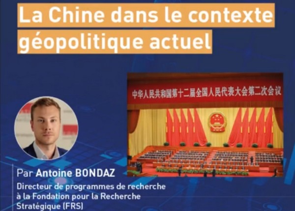 La Chine dans le contexte géopolitique actuel