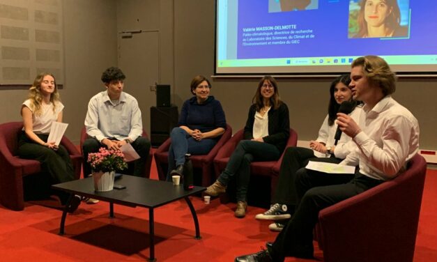 Rencontre avec Valérie Masson-Delmotte et Jeanne Gherardi autour du réchauffement climatique