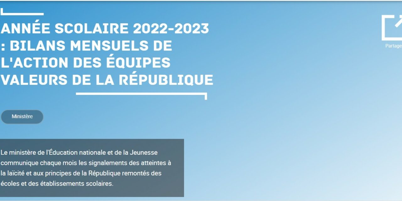 Le nouveau Plan laïcité dans les établissements scolaires : un premier bilan