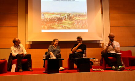 Présentation des animateurs de la table ronde sur les combattants sur le champ de bataille