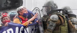 Heurts entre Mapuches et forces policières 1er juillet 2022
