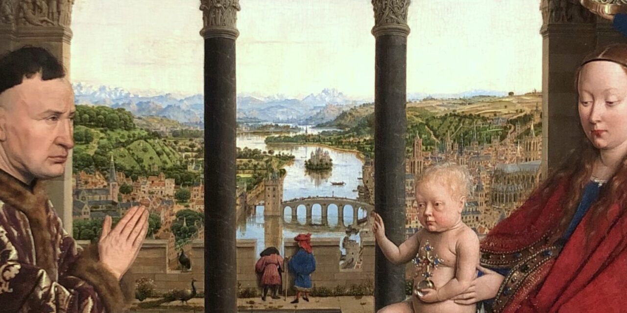 La Vierge du chancelier Rolin de Jan van Eyck – partie 1 : analyse de l’œuvre