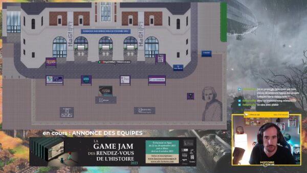 game jam RVH 2023 twitch histoire en jeux