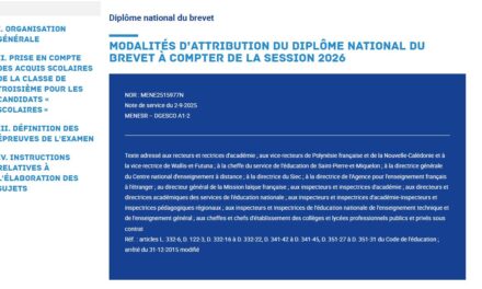 Diplôme national du brevet 2025 : des épreuves d’histoire-géographie et d’EMC redéfinies