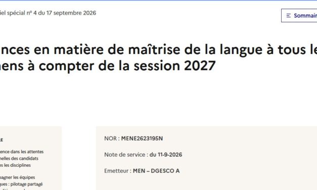 DNB BAC 2027 : la maîtrise de la langue devient une exigence renforcée en histoire-géographie