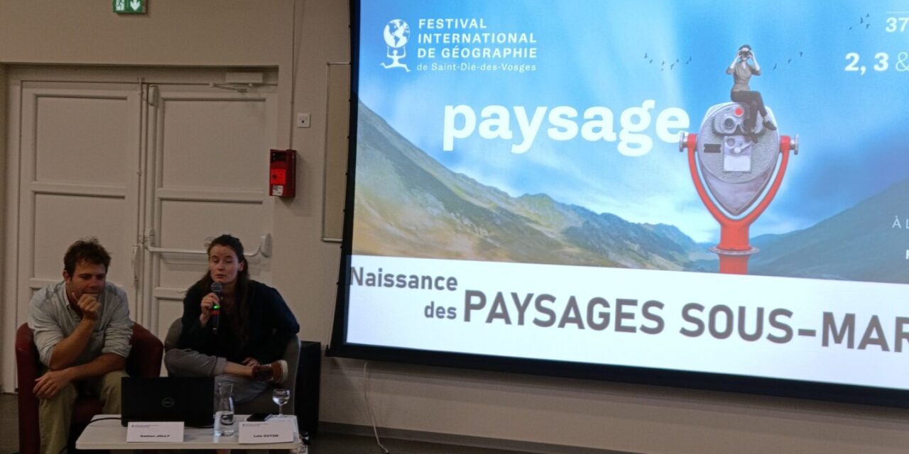 Naissance des paysages sous-marins