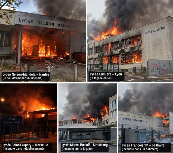 Le feu était vrai, l&rsquo;image était fausse