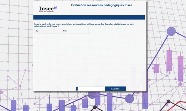 Ressources pédagogiques de l’Insee : consultation des enseignants