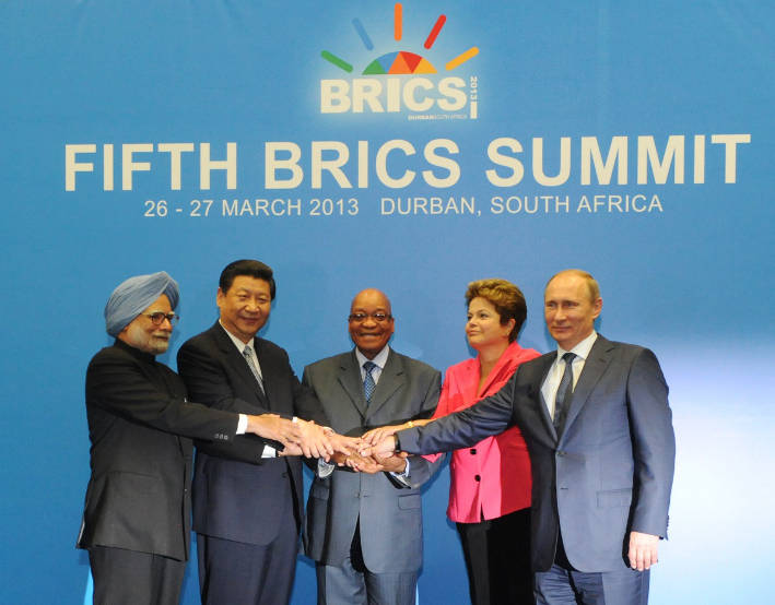 Sommet Brics de Durban, mars 2013