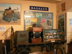 le chariot à bagages