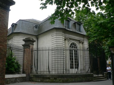 façade du pavillon côté rue de Bagnolet