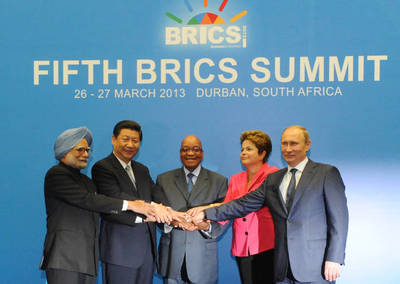 Sommet Brics de Durban, mars 2013